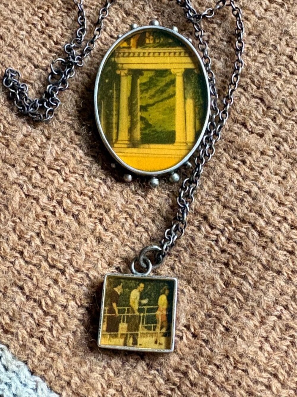 RARE COLLECTOR’S SET: Artisan Sterling & Vintage Imagery